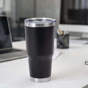 stainless steel 30oz travel mug custom name or logo